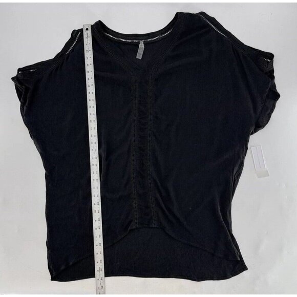 NWT Raisins Samba Ladder-Trim Split-Sleeve Caftan Cover-Up Size L Boho - Picture 10 of 11